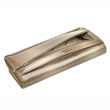 PATRIZIA portfel skóra naturalna szary PATRIZIA FF-102 RFID - kobieta