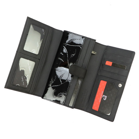 Portfel damski skórzany skóra naturalna Pierre Cardin 