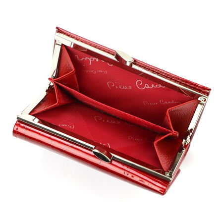 Portfel damski skórzany skóra naturalna Pierre Cardin