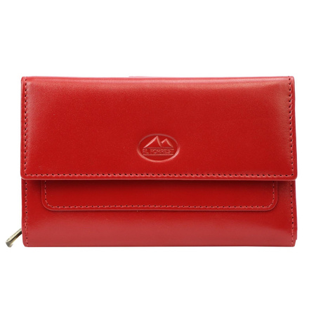 Portfel damski skórzany skóra naturalna El Forrest