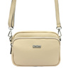 MiaMore torebka listonoszka skóra naturalna beżowy