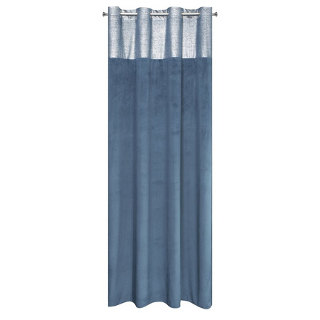 ZASŁONA GOTOWA PERI 140 X 250 CM GRANATOWY