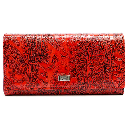 Portfel damski skórzany skóra naturalna Alessio Nesca 