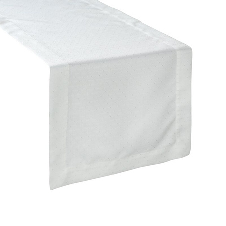 OBRUS ELLEN 40 X 140 CM BIAŁY