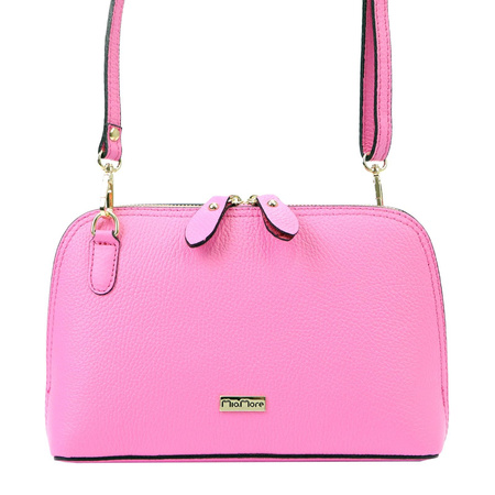 MiaMore torebka listonoszka skóra naturalna żółty