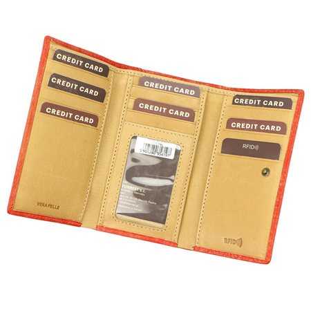 Portfel damski skórzany skóra naturalna Mato Grosso 