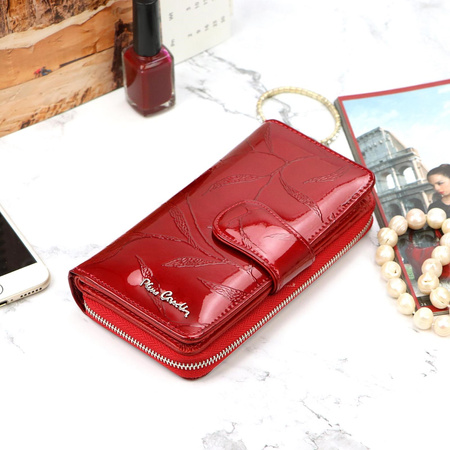 Portfel damski skóra naturalna skórzany Pierre Cardin