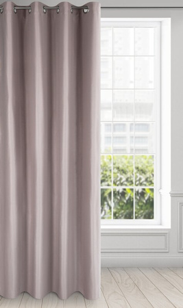 ZASŁONA GOTOWA ESSME 140 X 250 CM PUDROWY RÓŻ