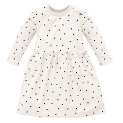 SUKIENKA TRES BIEN EC écru,groszki 110