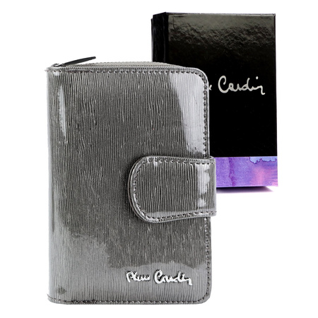 Portfel damski skórzany skóra naturalna Pierre Cardin 