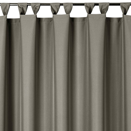 ZASŁONA GOTOWA GARDEN NA SZELKACH 155 X 260 CM BEŻOWY