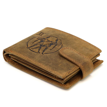 Portfel męski skórzany skóra naturalna Nordee