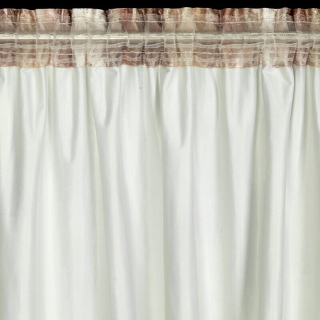 ZASŁONA GOTOWA ELLA NA TAŚMIE 140 X 270 CM CEGLASTY