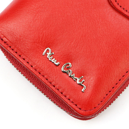 Portfel damski skórzany skóra naturalna Pierre Cardin 