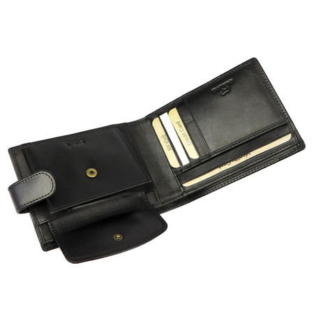 Portfel męski skórzany skóra naturalna El Forrest 