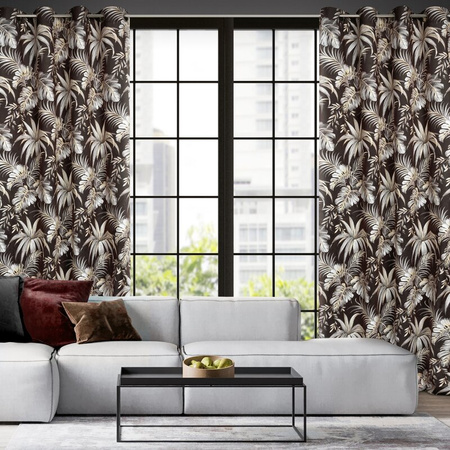 ZASŁONA GOTOWA MAGI 140 X 250 CM CZARNY