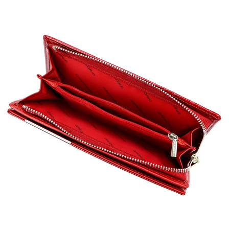 Portfel damski skórzany skóra naturalna Gregorio 