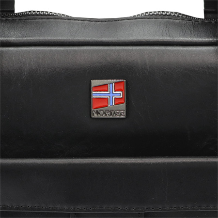 NORDEE teczka skóra naturalna - mężczyzna