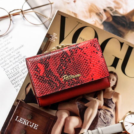 Portfel damski skórzany skóra naturalna  Peterson