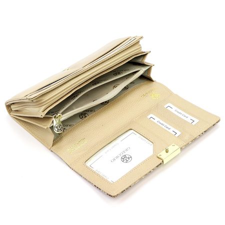 Portfel damski skórzany skóra naturalna Gregorio