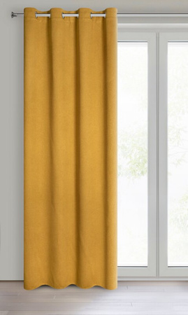 ZASŁONA GOTOWA AMARO 140 X 250 CM MIODOWY