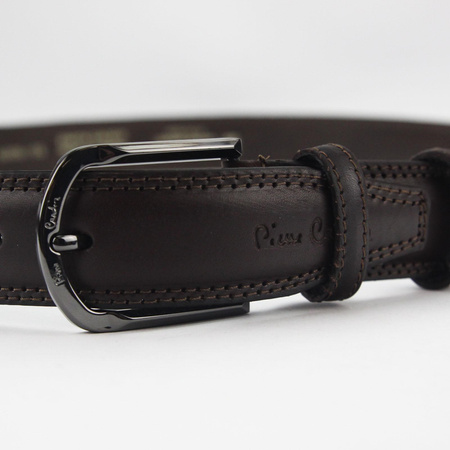 Pasek męski skórzany skóra naturalna Pierre Cardin