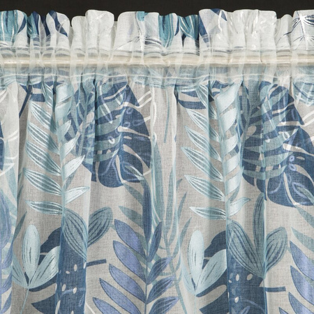 FIRANA GOTOWA MALTA NA TAŚMIE 140 X 270 CM BIAŁY