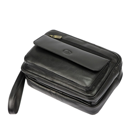 Saszetka męska skórzana skóra naturalna  EL FORREST 