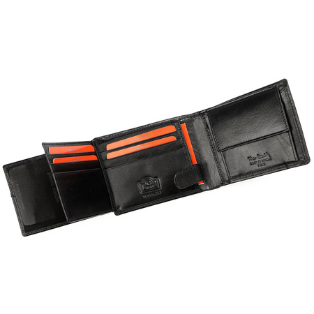 Portfel męski skórzany skóra naturalna Pierre Cardin