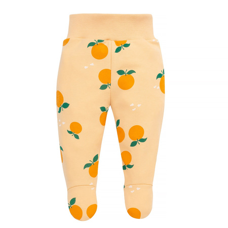 Półśpiochy niemowlęce FRUIT&SUN zółty,pomarańcze 62