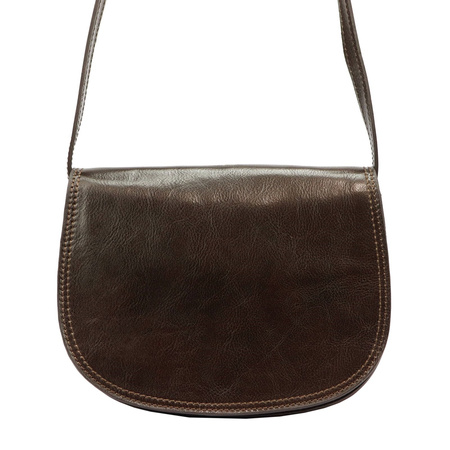 Florence torebka listonoszka skóra naturalna brązowy