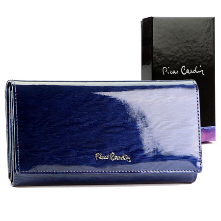 Portfel damski skórzany skóra naturalna Pierre Cardin