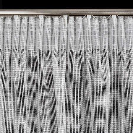 FIRANA GOTOWA KIM 2 NA TAŚMIE 140 X 300 CM SZARY