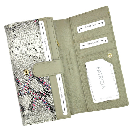 Portfel damski skórzany skóra naturalna Patrizia