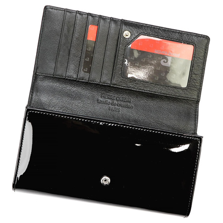 Portfel damski skóra naturalna + skóra ekologiczna Pierre Cardin