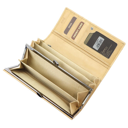 Portfel damski skórzany skóra naturalna Mato Grosso 