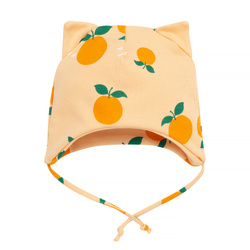 Czapka niemowlęca wiaz FRUIT&SUN zółty,pomarańcze 50