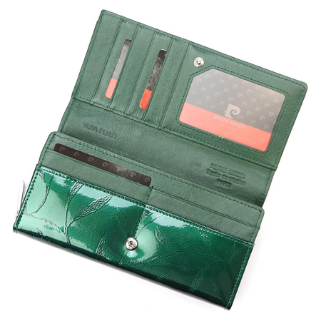 Portfel damski skórzany skóra naturalna Pierre Cardin 