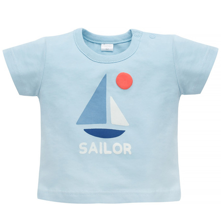 TSHIRT SAILOR NIEBIESKI 74
