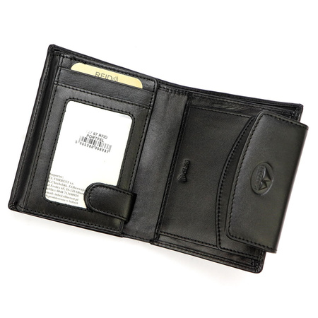 Portfel damski skórzany skóra naturalna El Forrest 