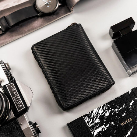 Portfel męski skórzany skóra naturalna  Peterson