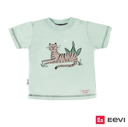 T-SHIRT TIGER CHŁ ZIELONY Ewa Klucze