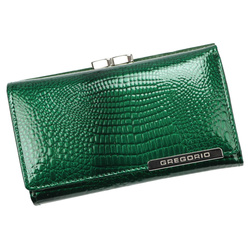 Portfel damski skóra naturalna skórzany Gregorio