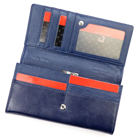 Portfel damski skórzany skóra naturalna Pierre Cardin