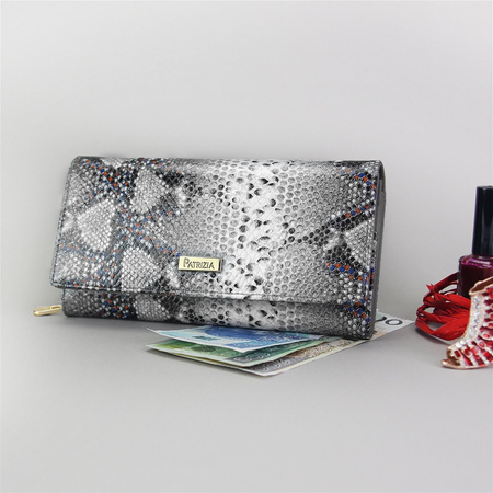 Portfel damski skórzany skóra naturalna Patrizia