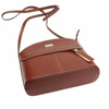 MiaMore torebka listonoszka skóra naturalna brązowy
