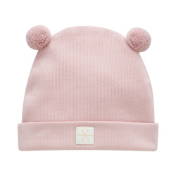 Czapka niemowlęca SCI+POM WINTER 24/25 różowy 68