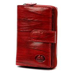 Portfel damski skórzany skóra naturalna El Forrest