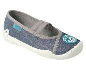 Befado Obuwie dziecięce balerinki kapcie pantofle dla dziewczynki