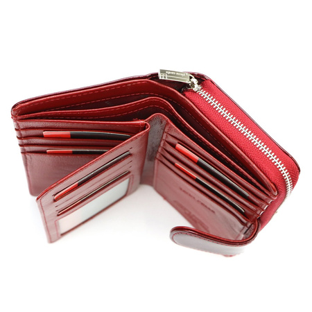 Portfel damski skórzany skóra naturalna Pierre Cardin